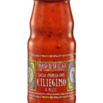 Salsa di pomodoro ciliegino in pezzi